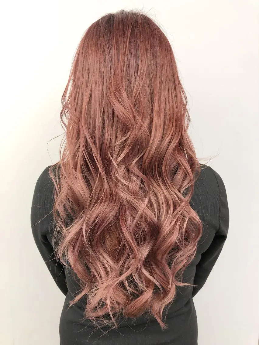 ロング カラー ピンクカラー 代表　YUKI ☆のヘアスタイル