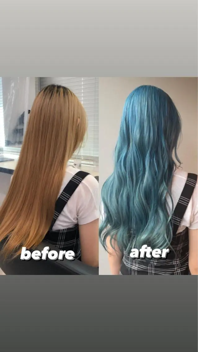ロング カラー パーマ ヘアアレンジ メンズ キッズ ネイル マツエク・マツパ KANAMI 🌏のヘアスタイル