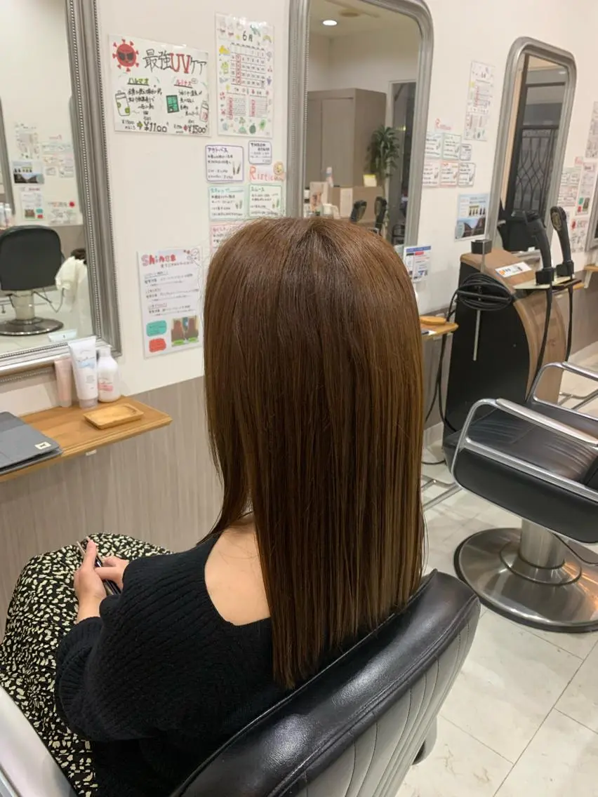 セミロング カットモデル🌟 /坂口 ゆかのヘアスタイル