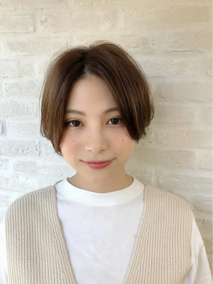 ショート ショートボブ ボブ ショートヘア 小顔カット レイヤー×髪質改善✨ 渋谷/佐藤侑哉のヘアスタイル