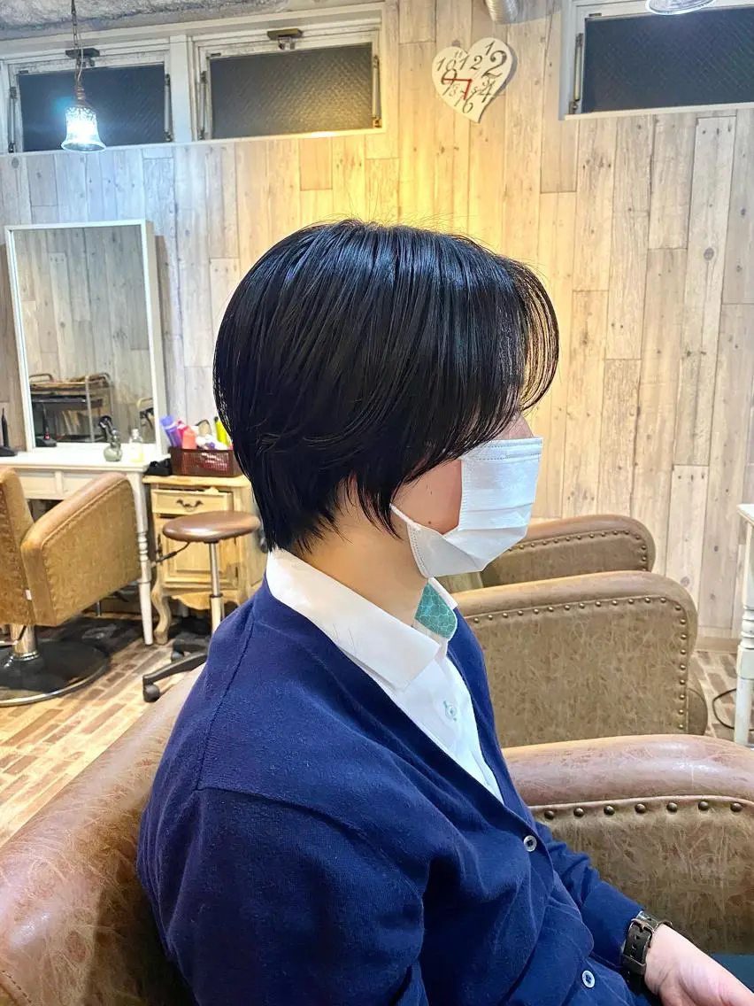 ショート カット ヘアカラー トリートメント 🔥5月お得価格🔥 東海林悠太のヘアスタイル
