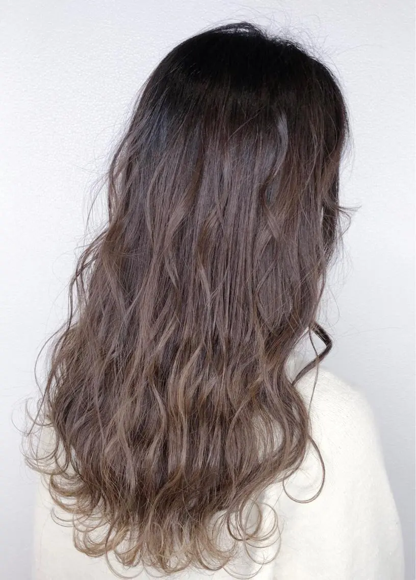 ロング カラー ヘアアレンジ 阪神尼崎 MASAYAのヘアスタイル