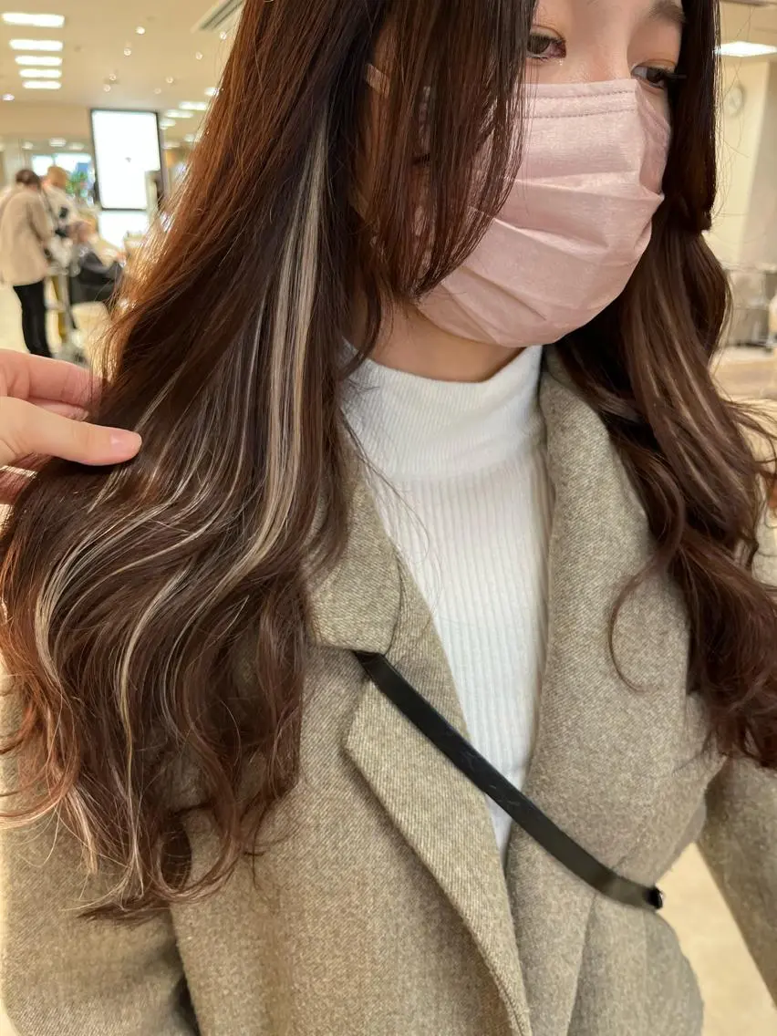 暖色/ブリーチカラー 🎀 M i k uのヘアスタイル