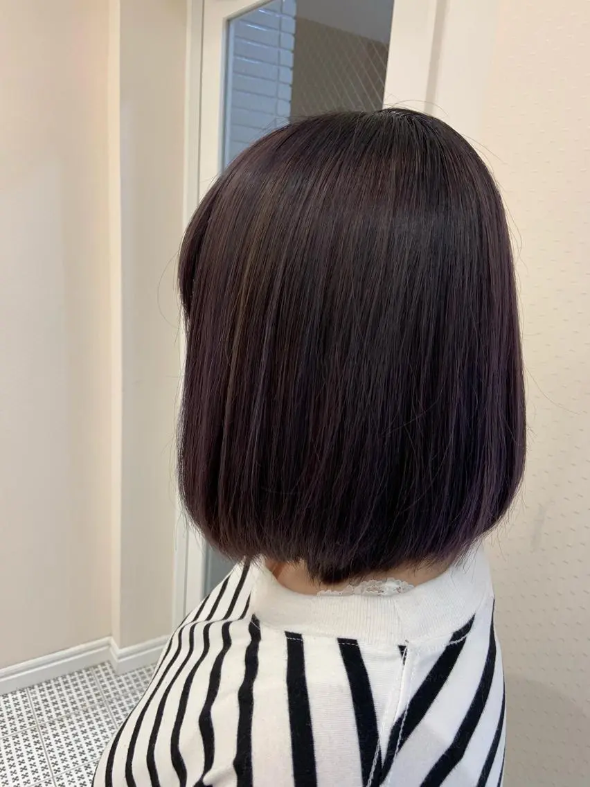 ミディアム カット ヘアカラー トリートメント ⭐️💛骨格を診断 髪質改善◎RIKIのヘアスタイル