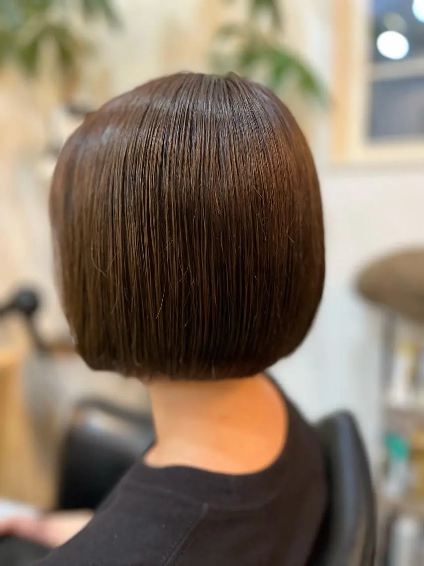ショート ボブ 山口 晃也のヘアスタイル