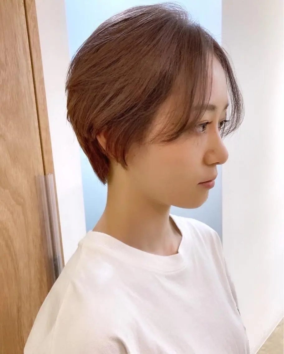 ショート カット ヘアカラー カラーリスト菅野 竜矢🌈のヘアスタイル