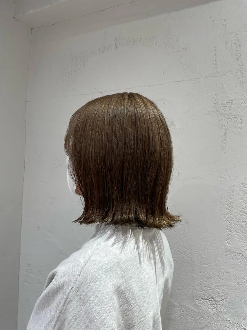 ショート カラー ヘアアレンジ ハイトーンカラー iena渋谷 /ゆーこのマツエク・マツパデザイン