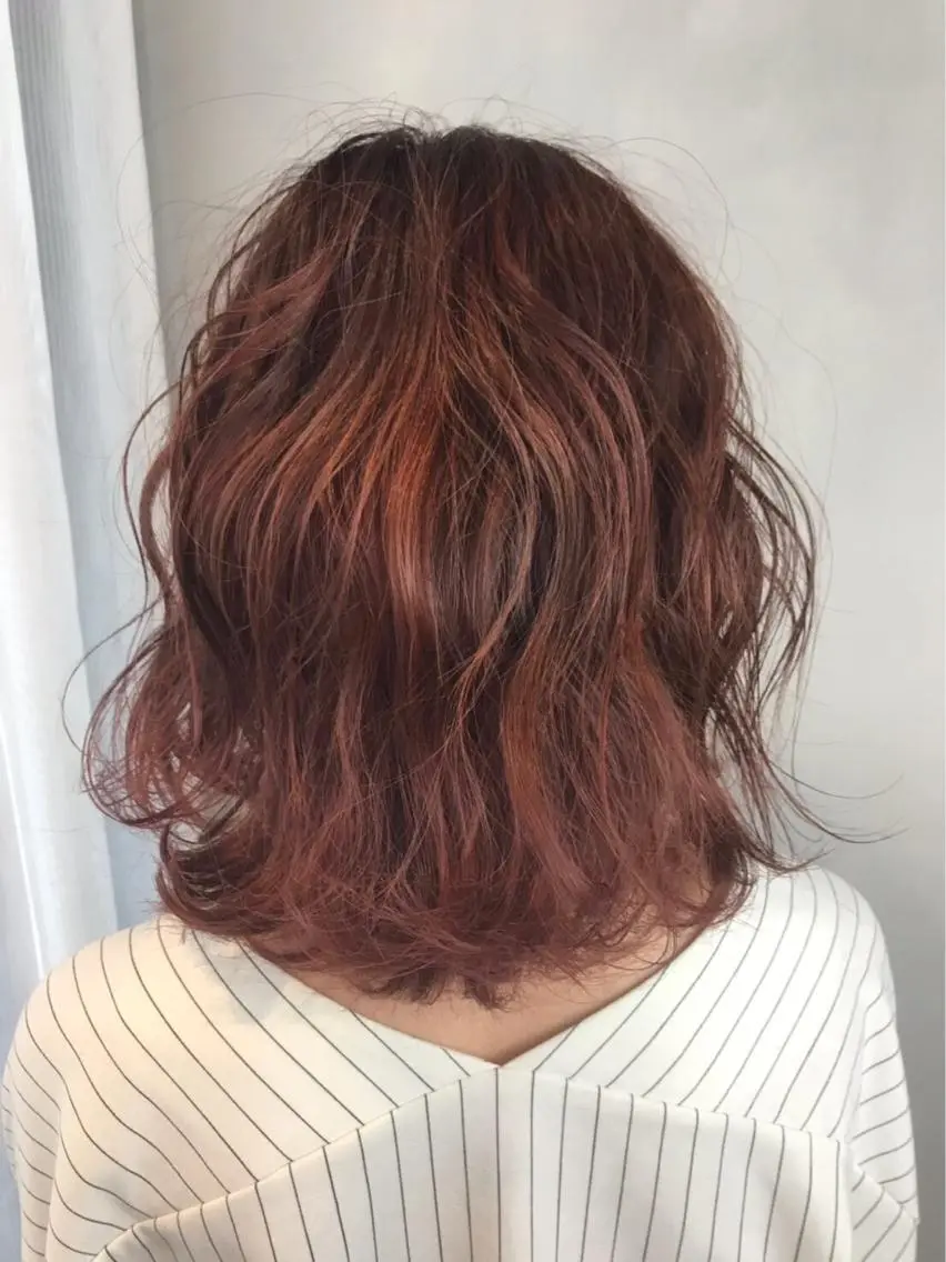 ミディアム カラー BROCANTE立川 karasawa.nのヘアスタイル