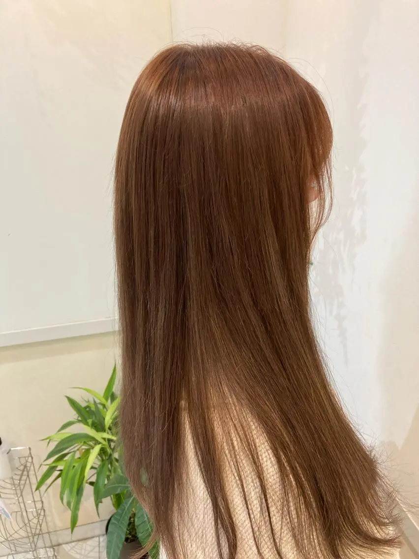 ロング カラー カット ヘアカラー エクステ 綿貫 美香のヘアスタイル