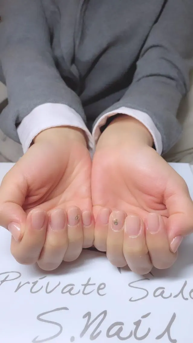 ネイル 西大分S.Nail 𓏲⋆🪸.⋆⸜🫧のネイルデザイン