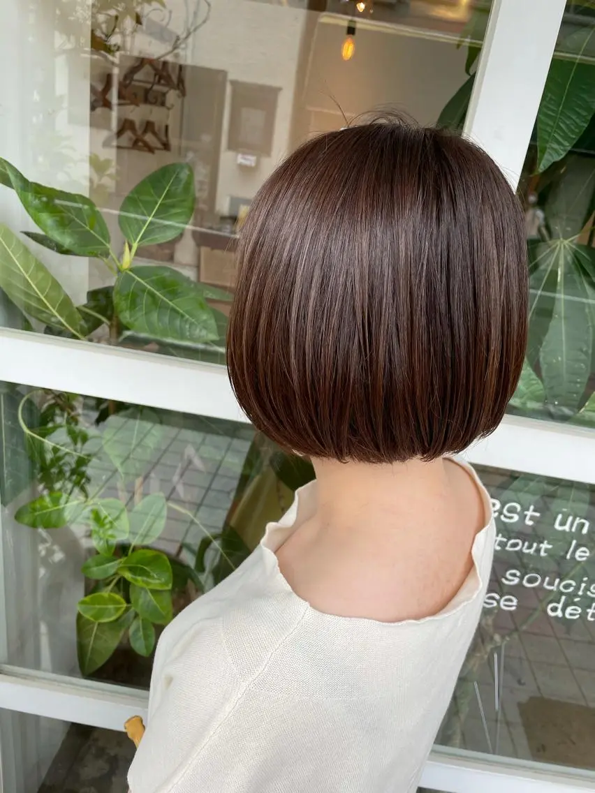 ショート カラー ヘアアレンジ カット ヘアカラー 鴫原 亜弥のヘアスタイル