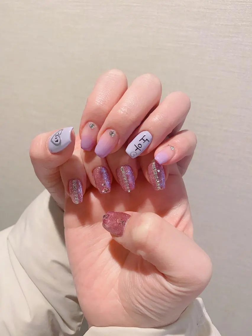 ネイル ハンドネイル 👍thumbs up nail👍のネイルデザイン