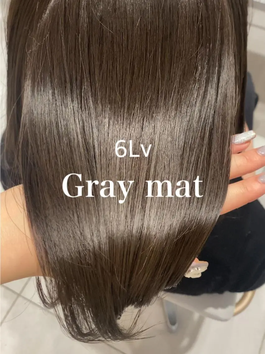ミディアム カラー パーマ ヘアアレンジ ブリーチ ブリーチなしカラー 小野寺瑞希 /最小顔カットのヘアスタイル