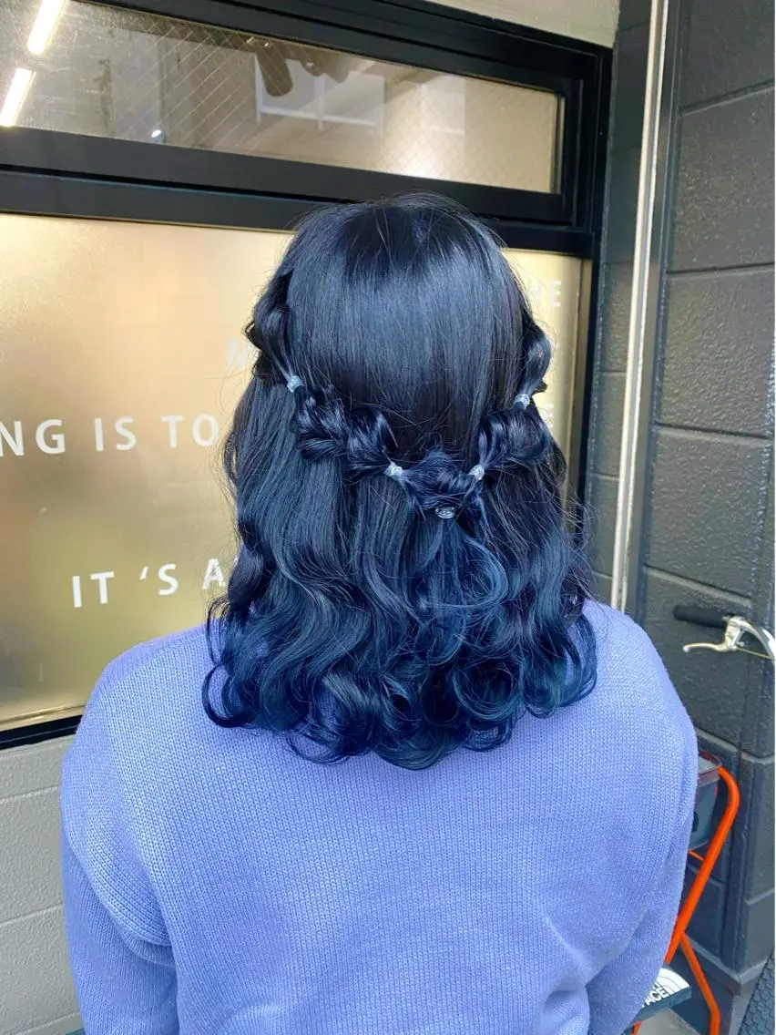 カラー 中富 🍪みなのヘアスタイル