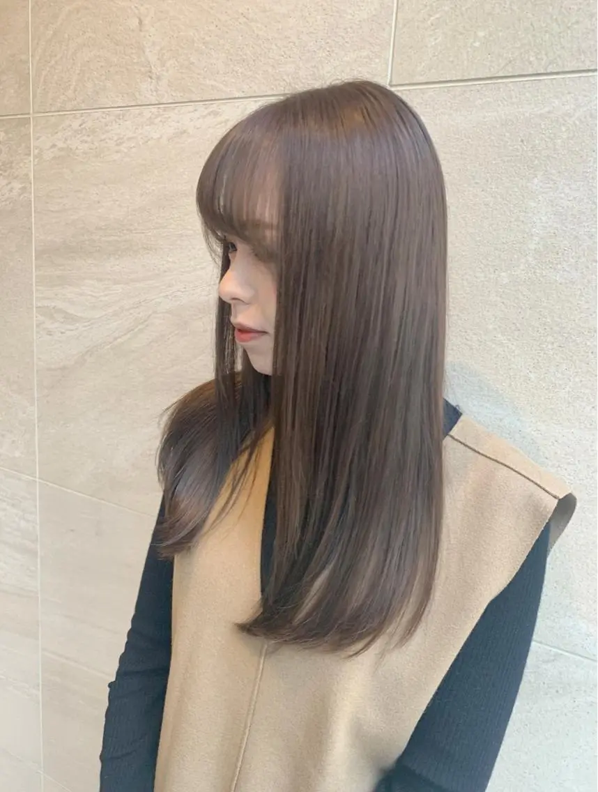 セミロング 坪井 彰吾のヘアスタイル