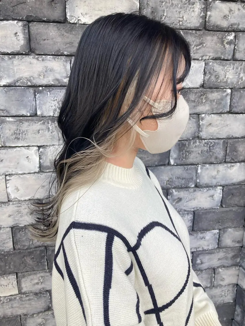 セミロング カラー カット ヘアカラー トリートメント ✂️似合わせの魔術師 石田一樹✂️のヘアスタイル