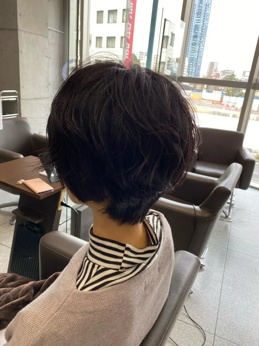 ショート ショートヘア カット パーマ 🔥指名率No. 1 🔥⭐️ひかる⭐️のヘアスタイル