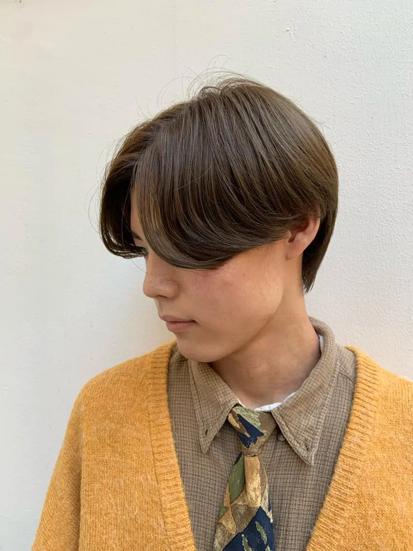 カラー メンズ センターパート カット ヘアカラー トリートメント ✨メンズスタイル✨ Daiのヘアスタイル