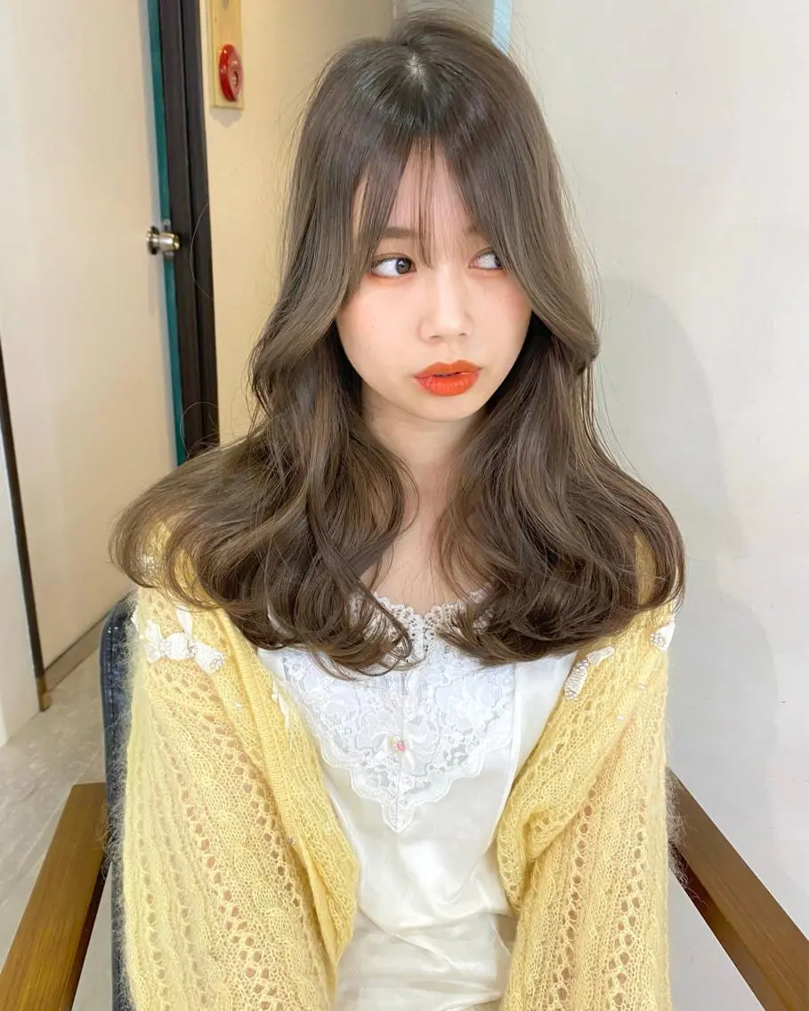 カラー ブリーチ ダブルカラー 卒業式のヘアスタイル ヘアカラー mizuki/ピンク ベージュ.レイヤーのヘアスタイル