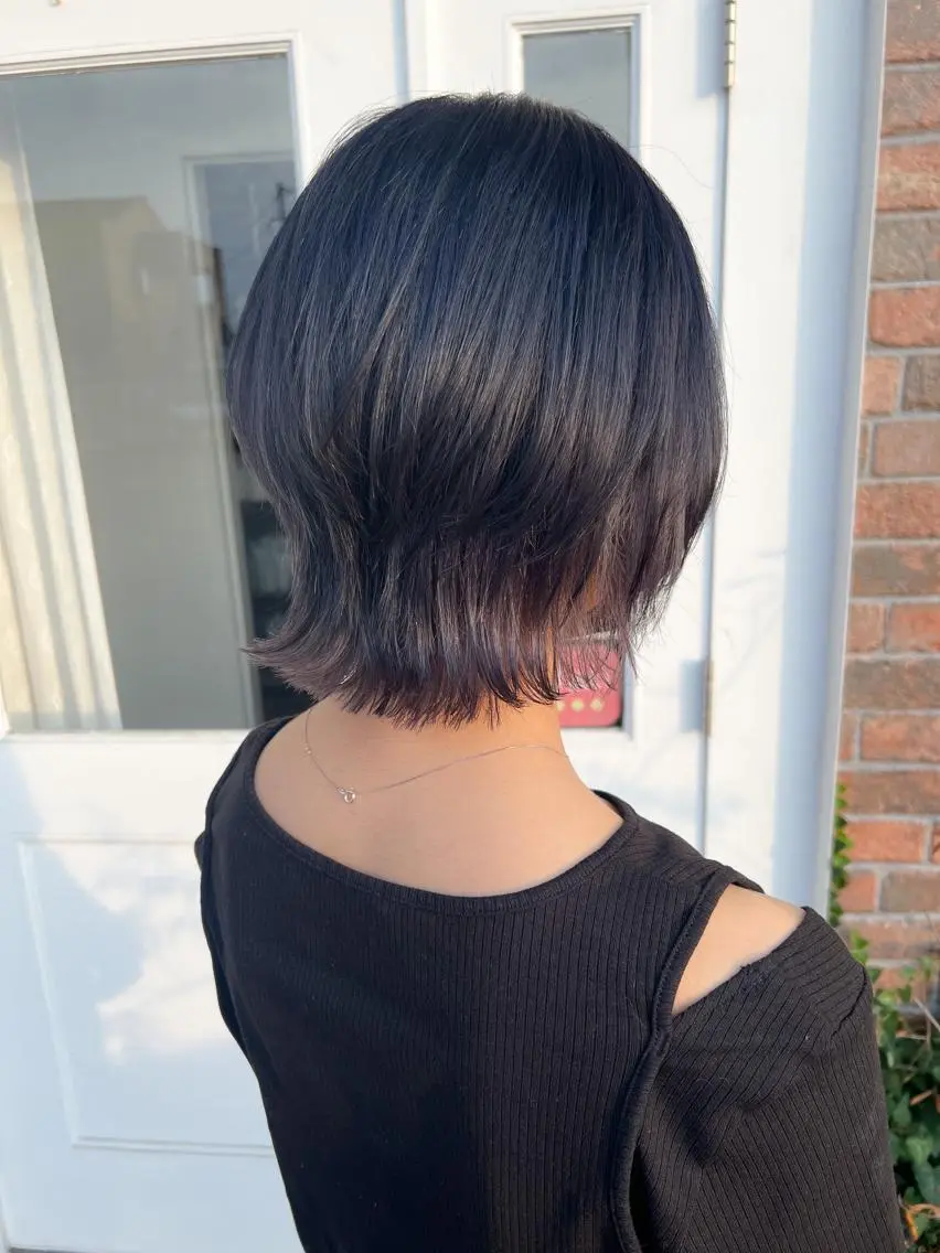 ミディアム ウルフカット YURAGI🤍 SAEのヘアスタイル