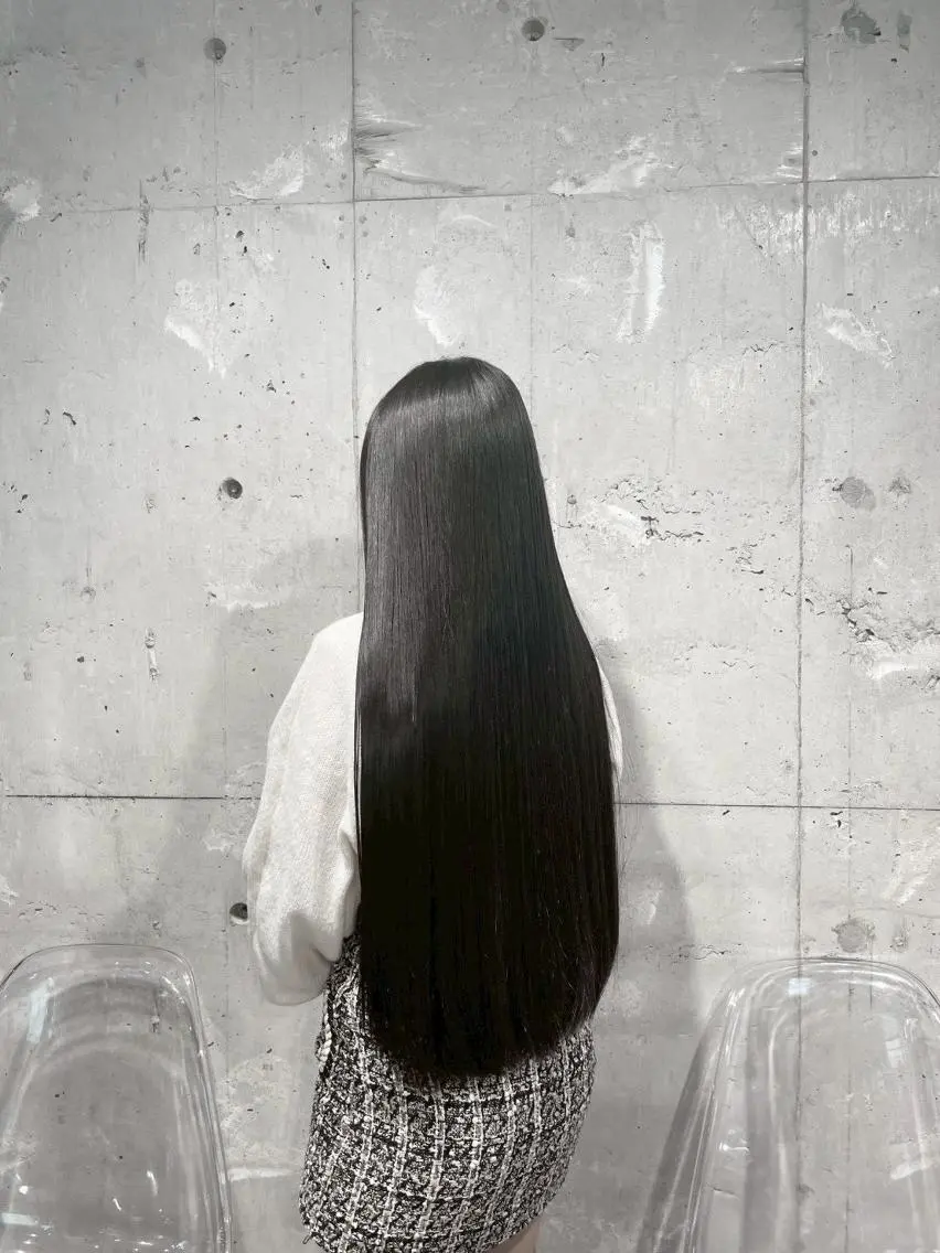 カラー 髪質改善🪄大人っぽ 韓国風レイヤーのヘアスタイル