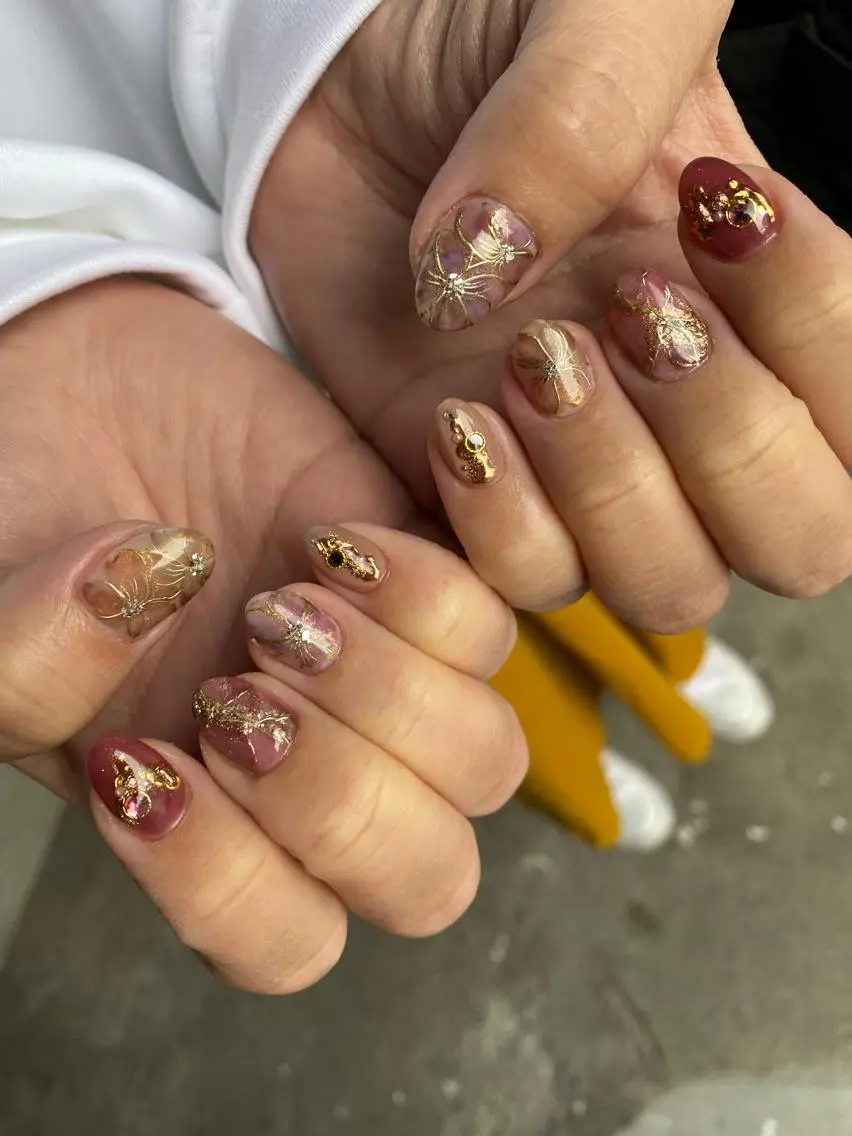 ネイル ハンドネイル nailsalon ∞ ﾐｶﾅﾙ ∞のネイルデザイン