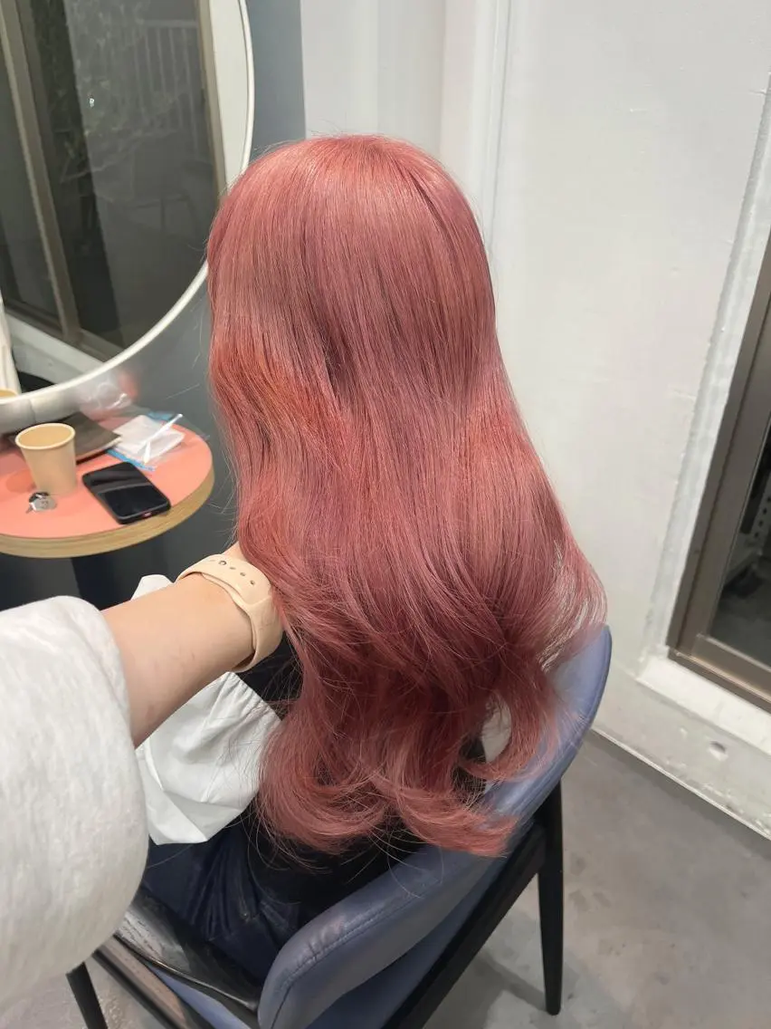 カラー ベージュカラー ピンクカラー ピンクベージュ ayaka♡ 柔らかカラーのヘアスタイル