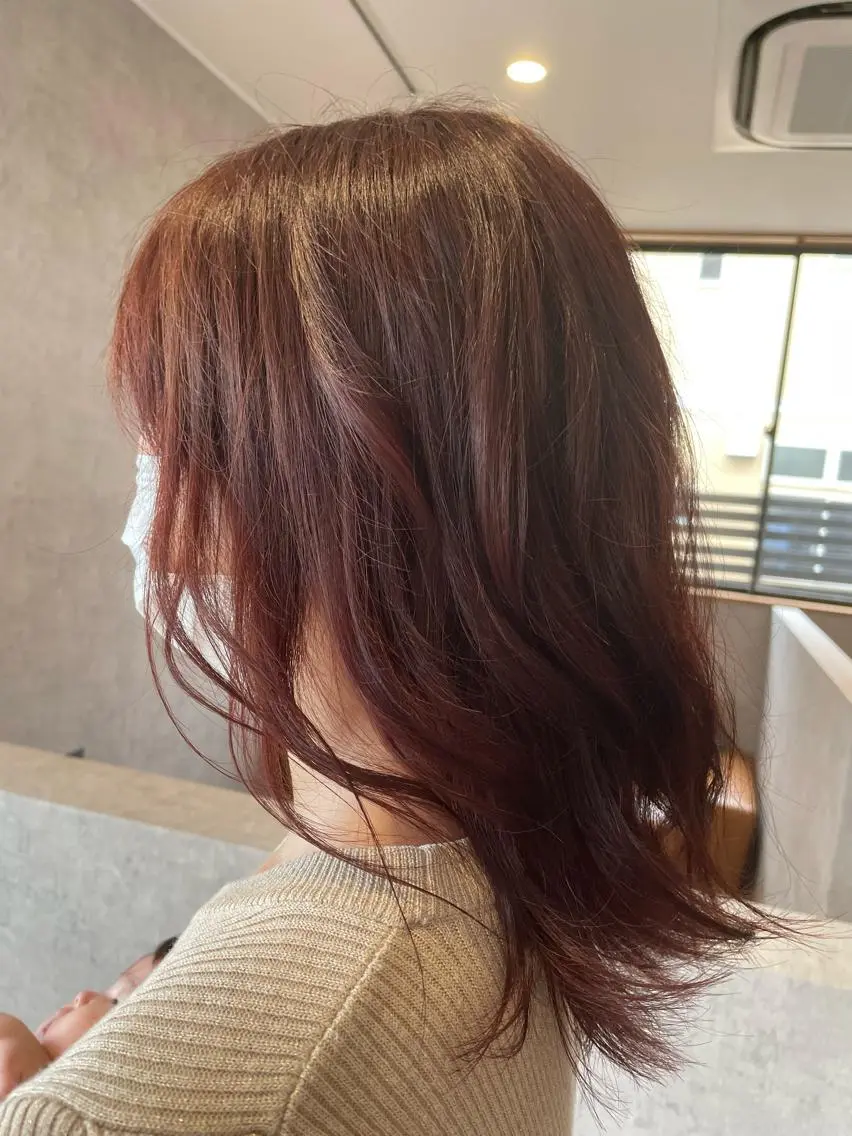 ミディアム AOI soenのヘアスタイル