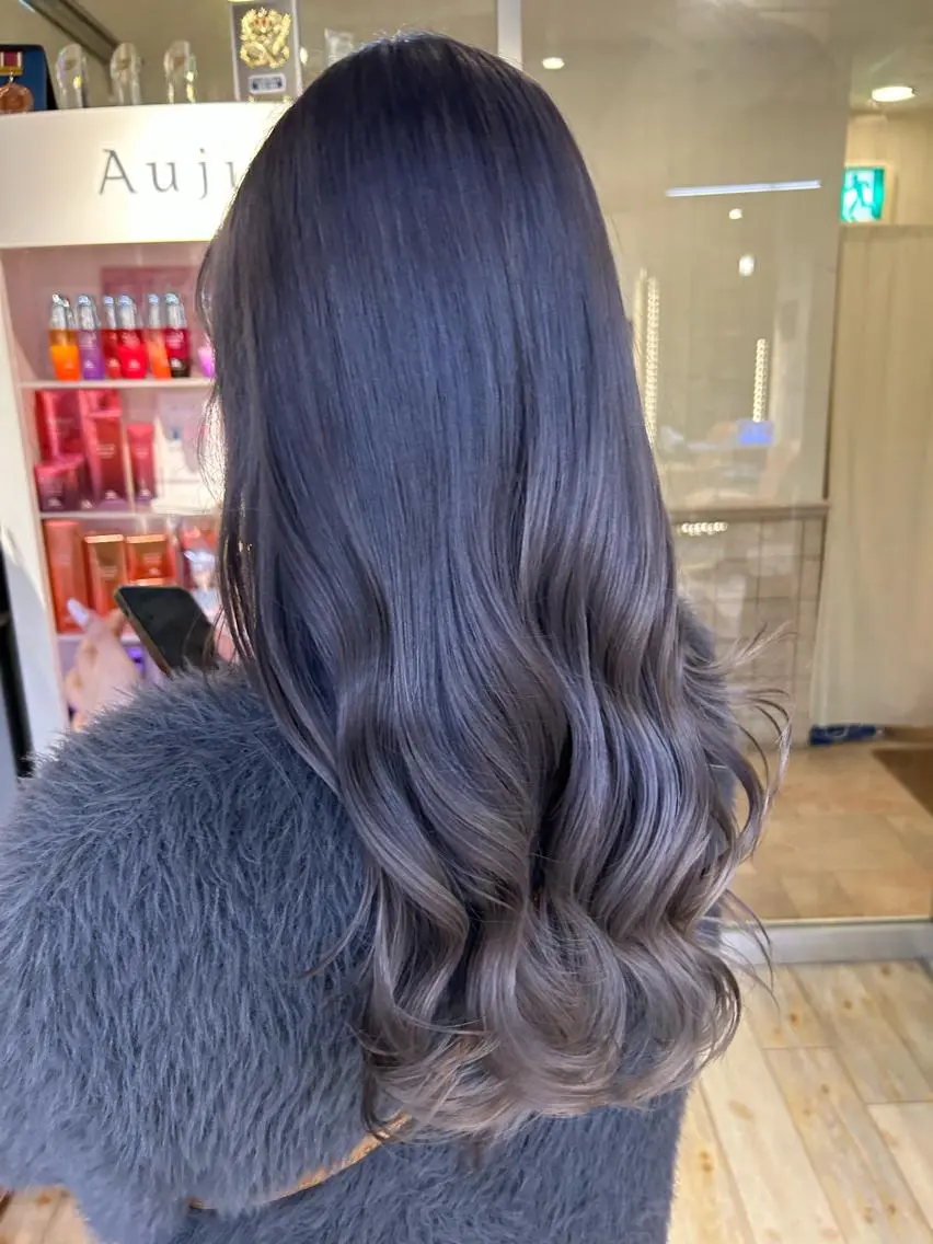 ロング デザインカラー/ kanae🌱のヘアスタイル