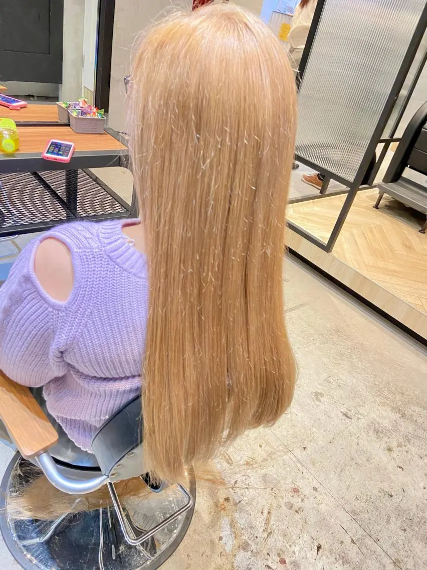 ロング カット ヘアカラー トリートメント 🌟代表 Yuito🌟のヘアスタイル