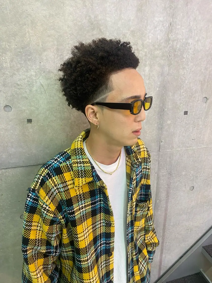 ショート カラー パーマ ヘアアレンジ メンズ キッズ ネイル マツエク・マツパ アイブロウ 中元 淳のヘアスタイル