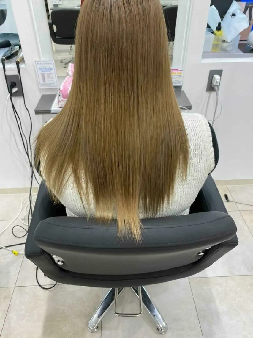 ロング 髪質改善 トリートメント 美谷添（ミヤゾエ） まどか大人ヘアサロンのヘアスタイル