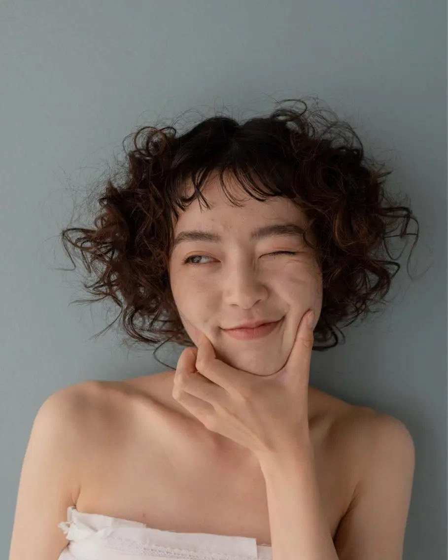 ショート カラー パーマ ヘアアレンジ robe 田中 実友のヘアスタイル