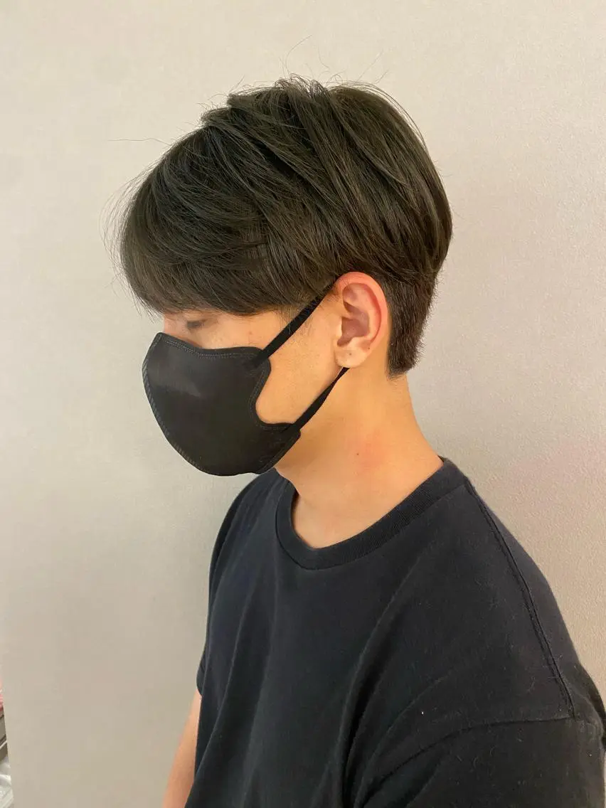 ショート カラー メンズ unopulir 景山 凌のヘアスタイル