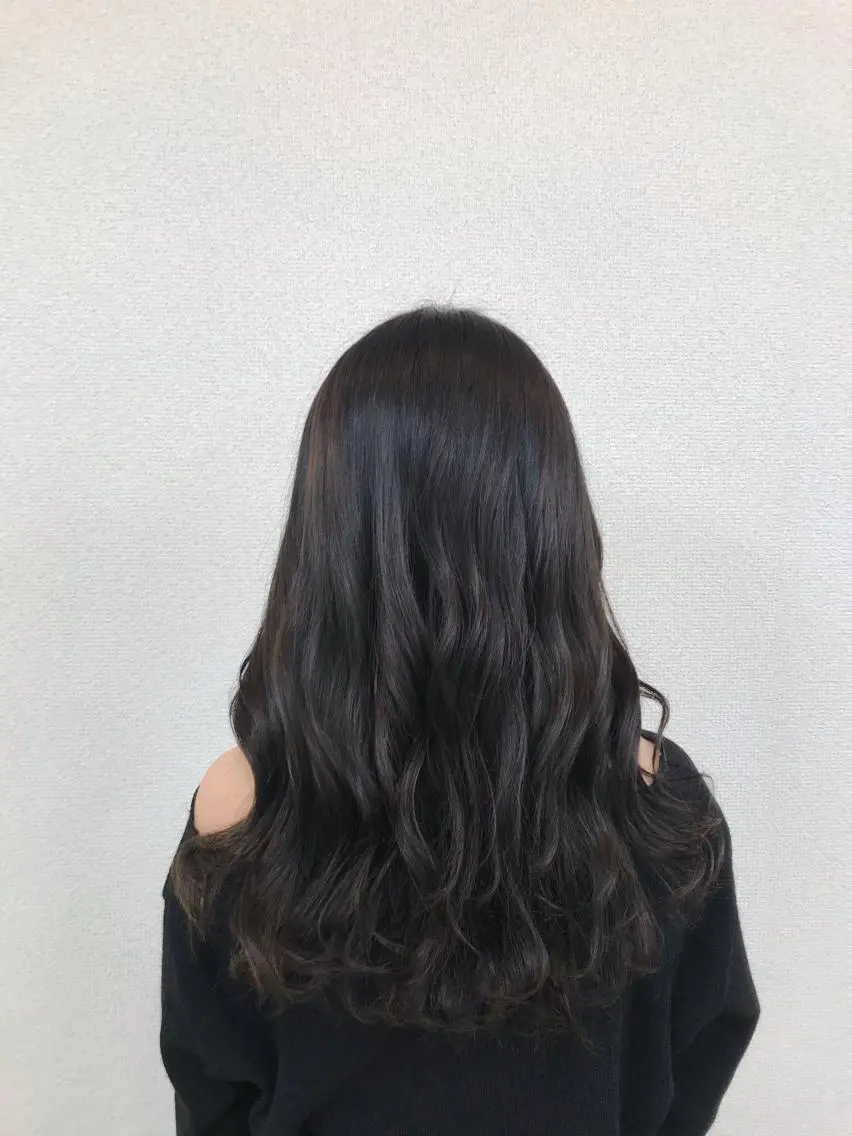 セミロング もりたみかこ 美容師お休み中のヘアスタイル