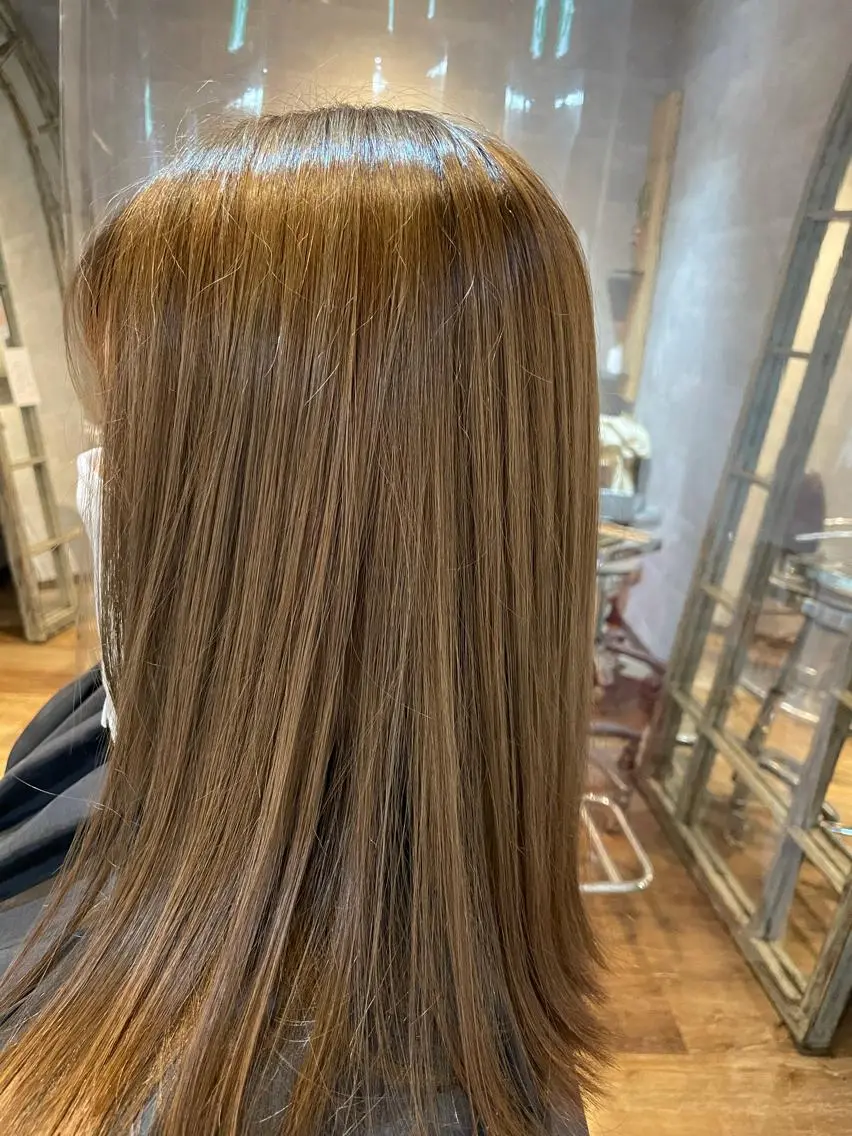セミロング 木下 龍斗のヘアスタイル