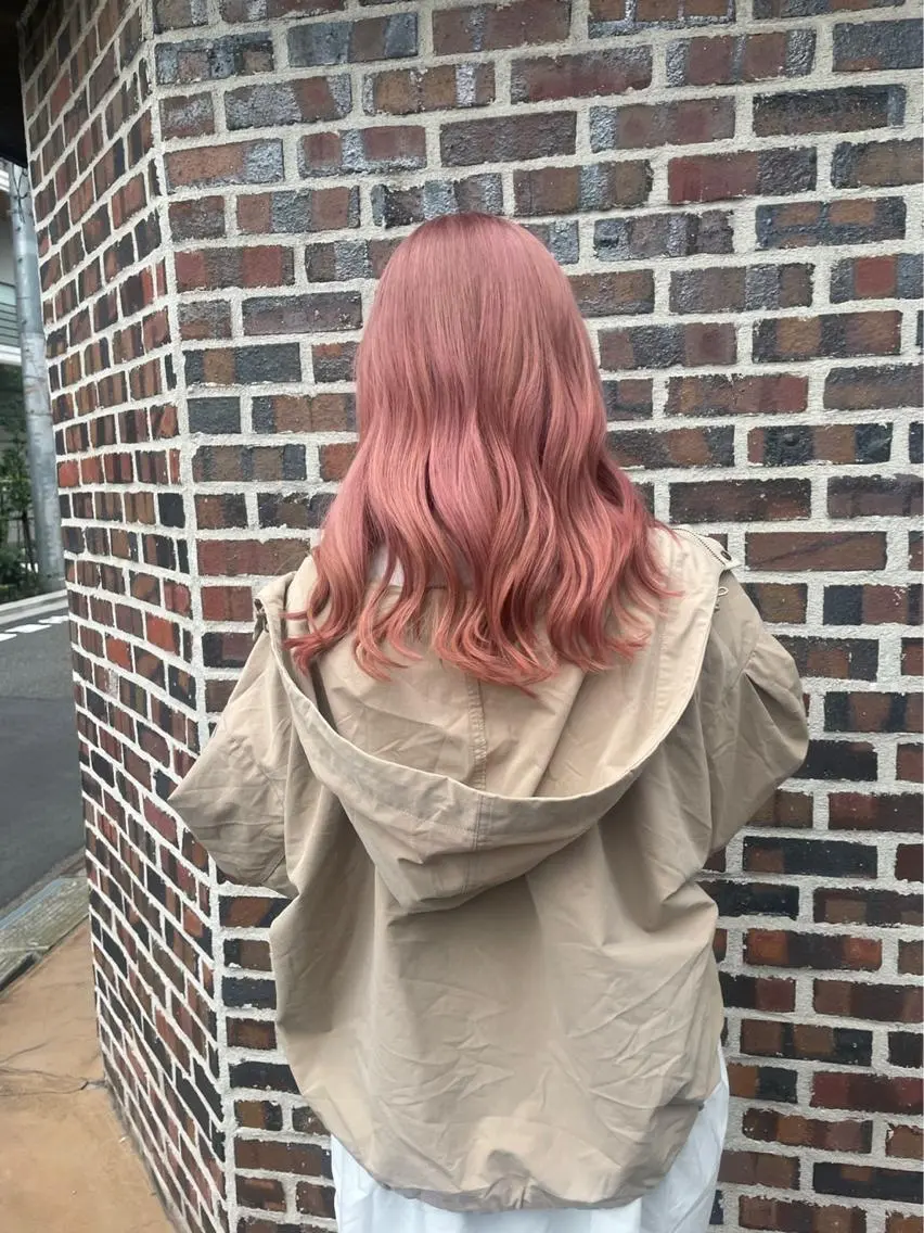ロング カラー エクステ/ハイトーン /レイヤーカットのヘアスタイル