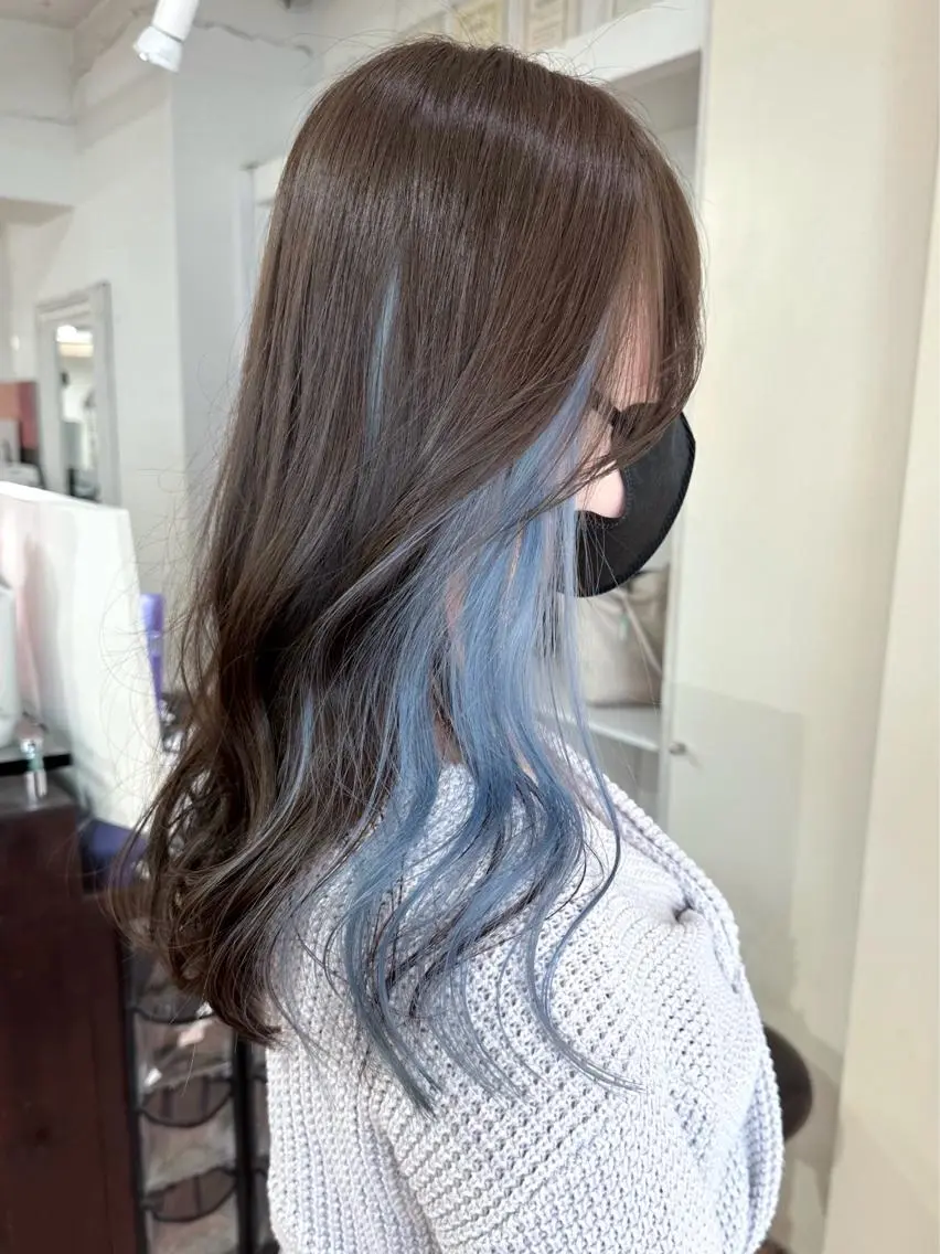 ロング カラー ブリーチ カット ヘアカラー エクステ 💎透明感カラー 松本ミキ💎のその他イメージ