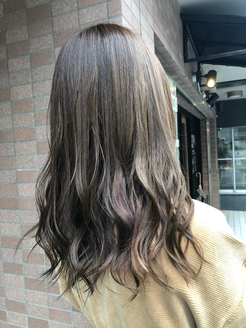 セミロング 縮毛矯正の達人 ☆ 松本のヘアスタイル