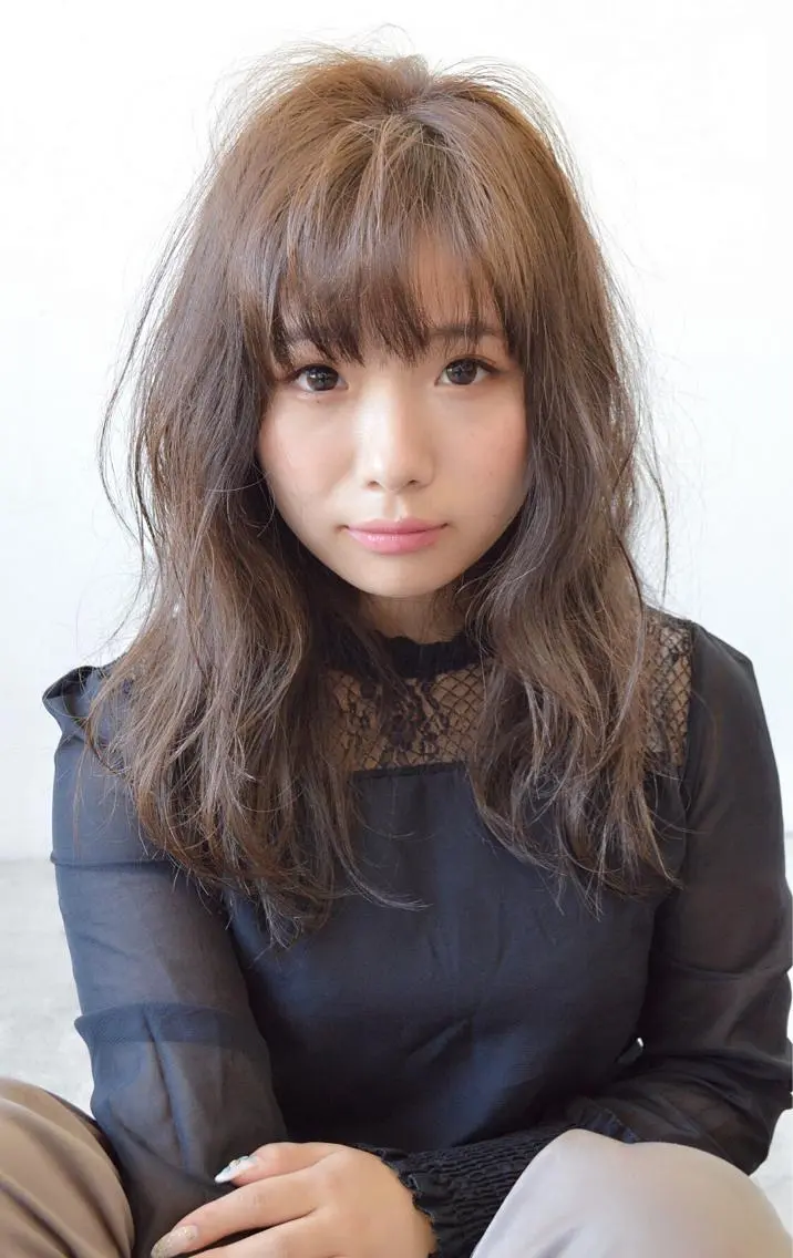 ロング ロング 【今だけブリーチ 限定価格💕】すみのヘアスタイル