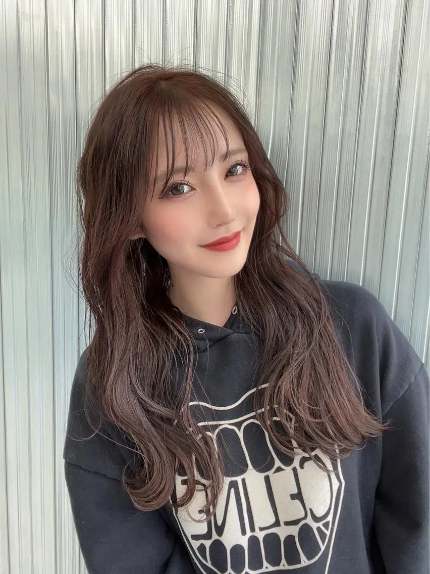 ロング カット 小倉 浩士のヘアスタイル