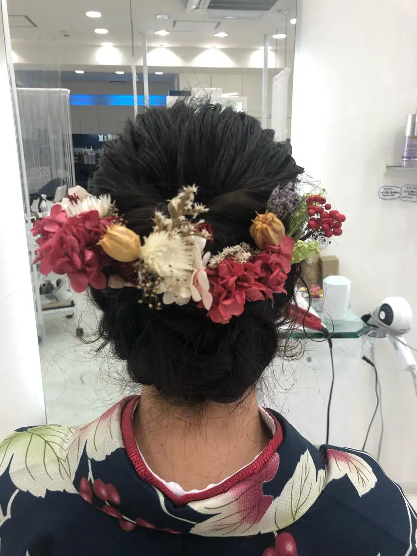 ロング ヘアアレンジ hair Freak /SAYAKAのヘアスタイル
