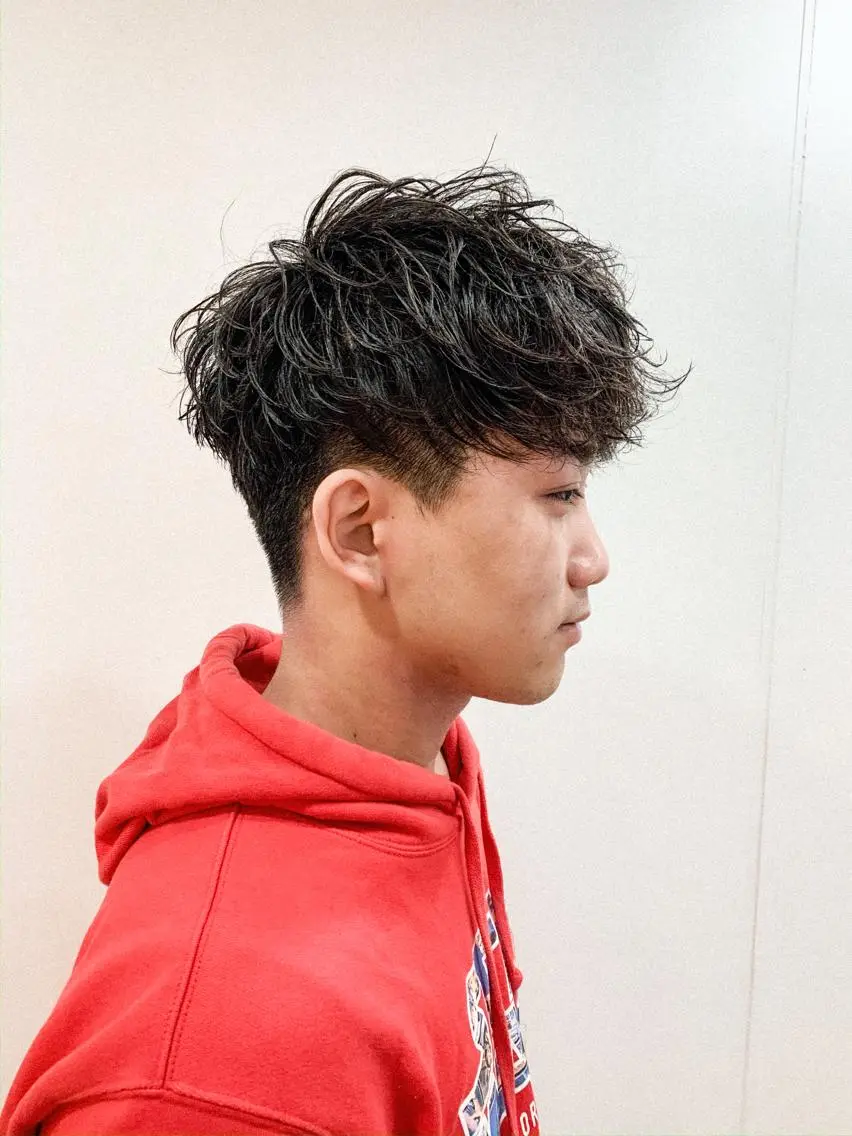 ショート パーマ ヘアアレンジ メンズ メンズスタイル ly本厚木のヘアスタイル