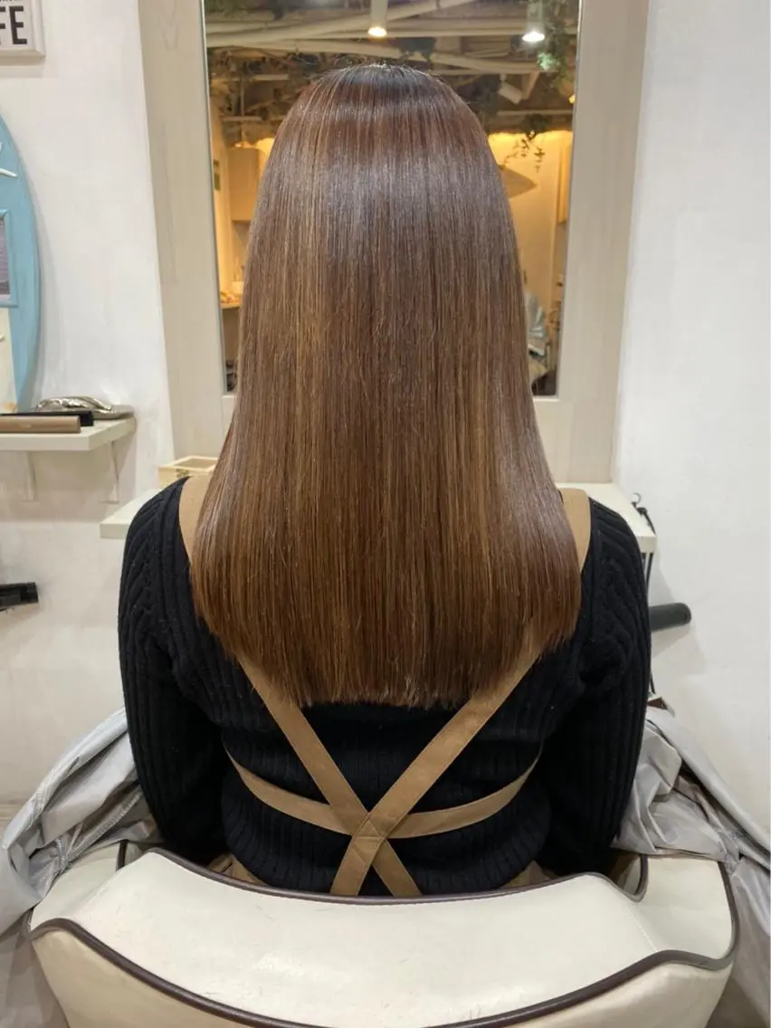 ロング カット トリートメント 京都大人女性ショート 徒歩1分/秋山のヘアスタイル
