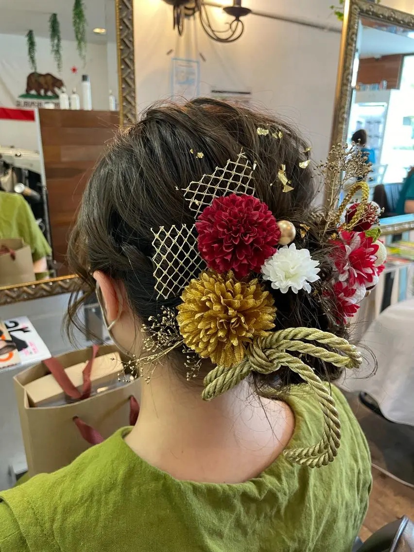 ヘアアレンジ 廣元 早紀のヘアスタイル
