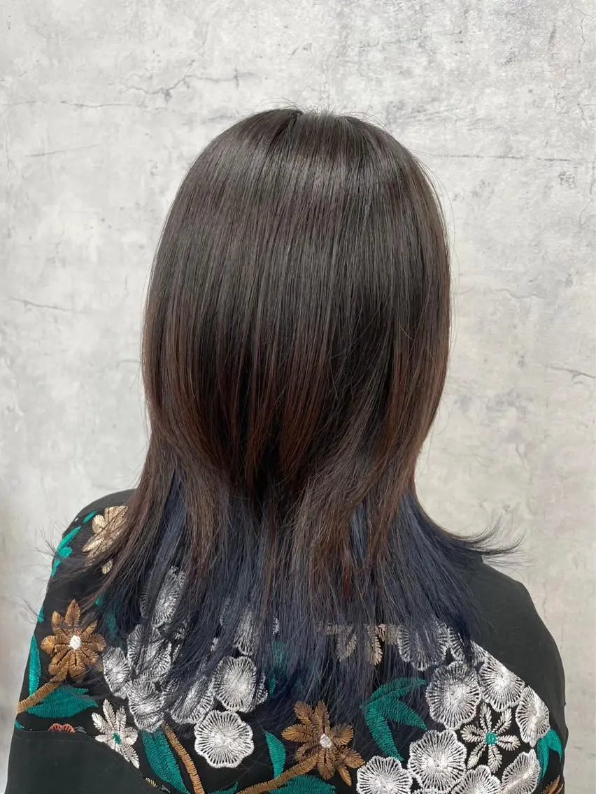 ミディアム カラー 似合わせ🌿‬髪質 改善🧸RYUGOのヘアスタイル
