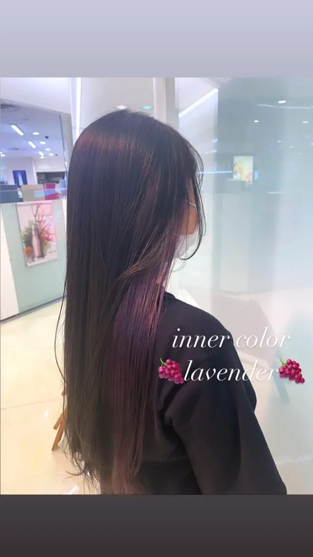 ロング カラー ヘアカラー トリートメント 似合わせカラー/艶 髪質改善/ヨシザキのヘアスタイル