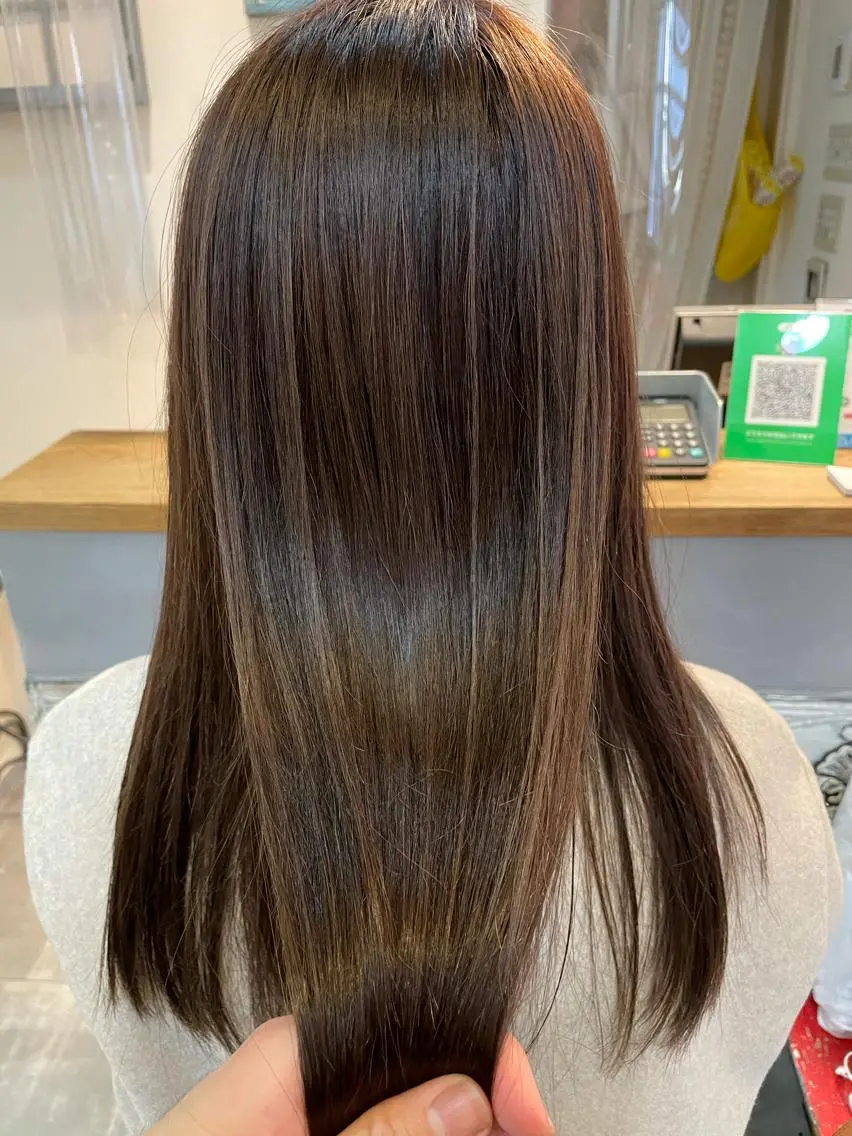 ロング 福田 ジュンキのヘアスタイル