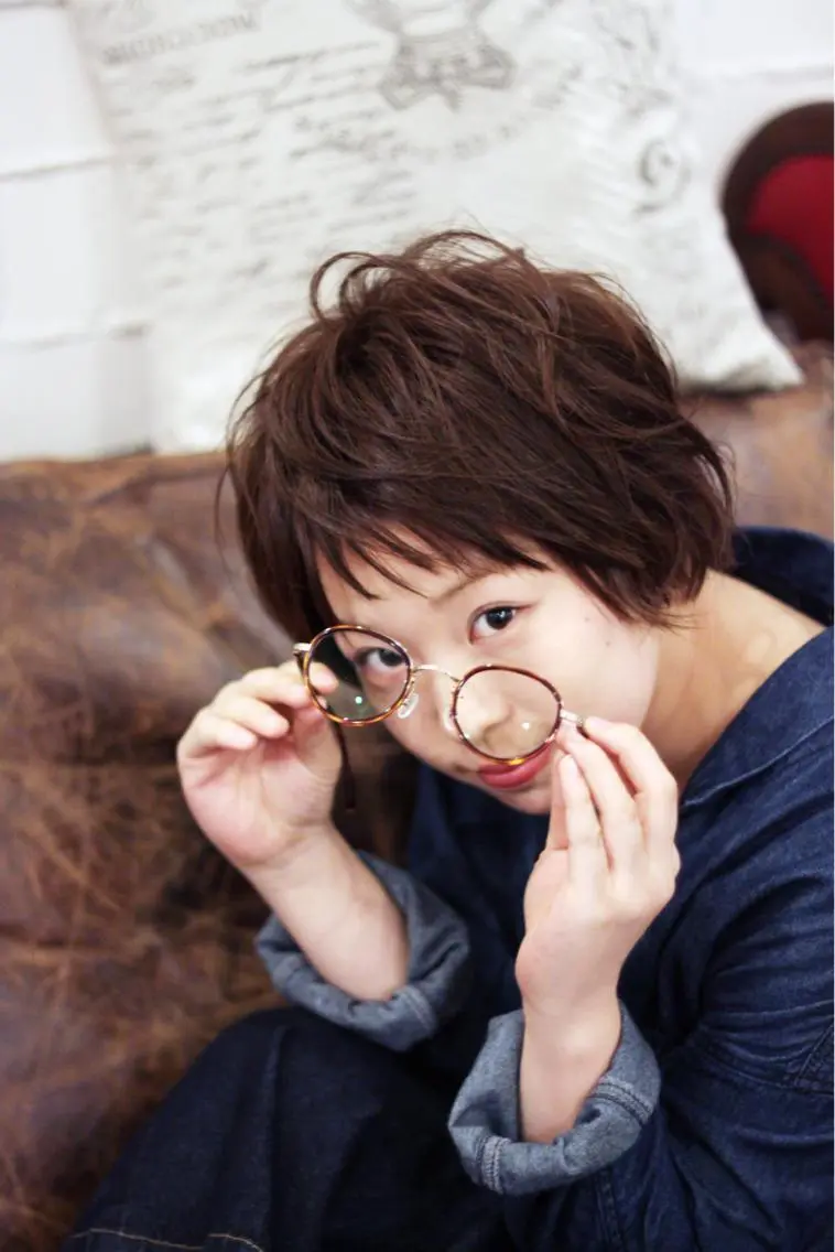 ショート ショートヘア 工藤 久美のヘアスタイル