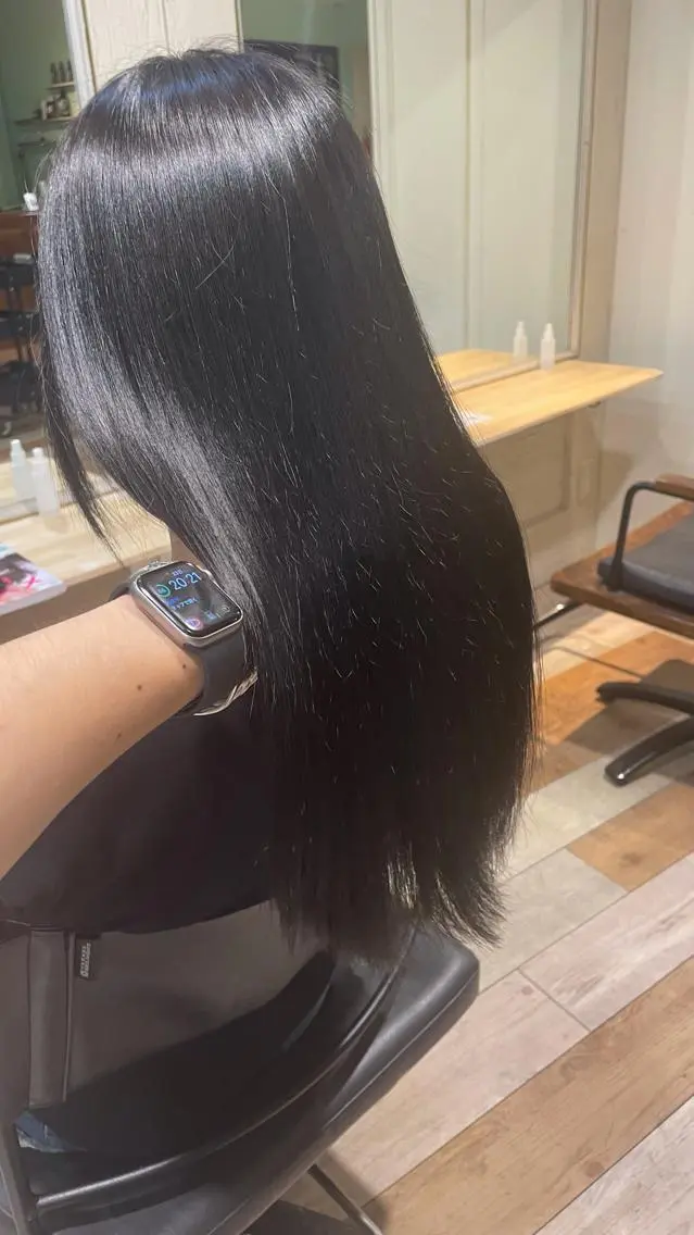セミロング カラー パーマ ヘアアレンジ メンズ キッズ ネイル マツエク・マツパ アイブロウ メンズブリーチ メンズインナーカラー ベージュカラー 黒髪 ブリーチ 🌿丁寧なカウンセリ ング/Naoki🌿のヘアスタイル